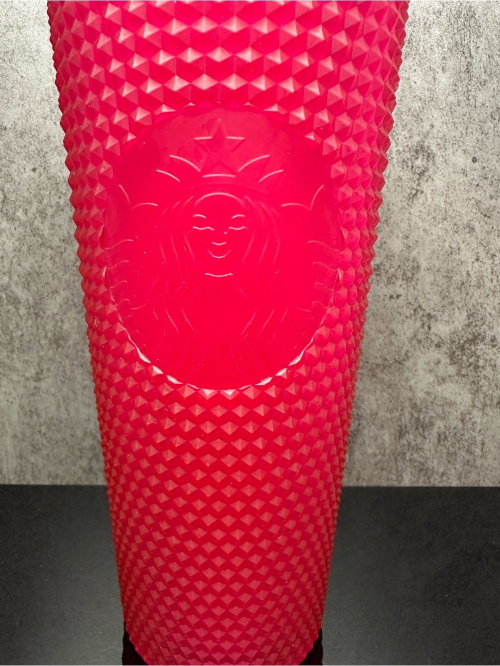 Starbucks Hot Pink Studded Tumbler with Straw - Bold Fuchsia - Picture 2 of 5